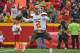KANSAS CITY, MO - DECEMBER 27: Quarterback Johnny Manziel #2 of the Cleveland Browns drops back to pass against the Kansas City Chiefs during the first half on December 27, 2015 at Arrowhead Stadium in Kansas City, Missouri. (Photo by Peter G. Aiken/Getty Images)