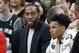SAN ANTONIO,TX - FEBRUARY 28 : Kawhi Leonard of the San Antonio Spurs sits on the bench in street clothes during a game against the New Orleans Pelicans at AT&T Center on February 28, 2018 in San Antonio, Texas. NOTE TO USER: User expressly acknowledges and agrees that , by downloading and or using this photograph, User is consenting to the terms and conditions of the Getty Images License Agreement. (Photo by Ronald Cortes/Getty Images)
