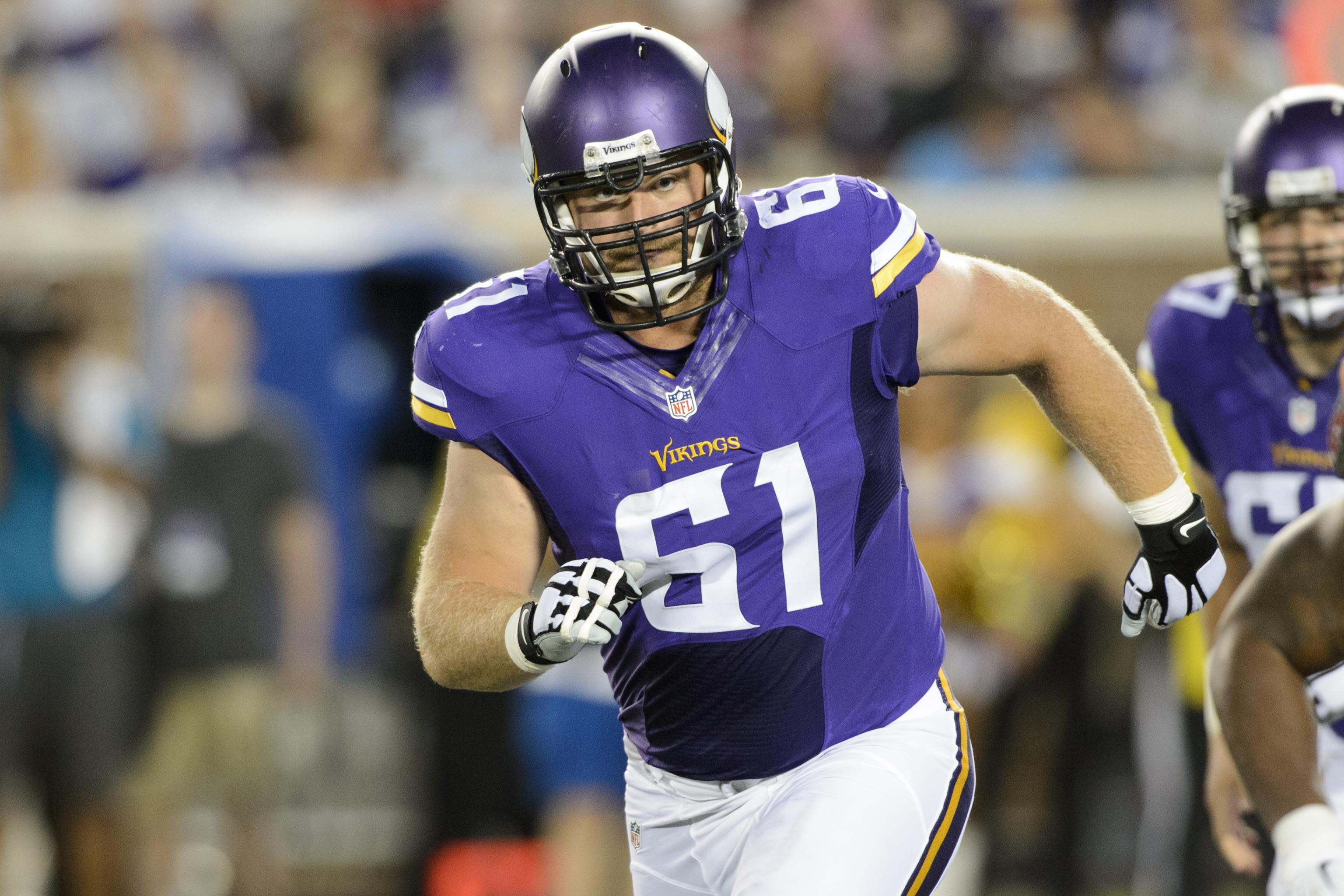 Vikings offensive lineman Joe Berger retires after 13 NFL seasons