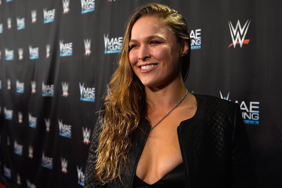 Ronda Rousey Does Ring Drills at WWE Performance Center Ahead of WrestleMania