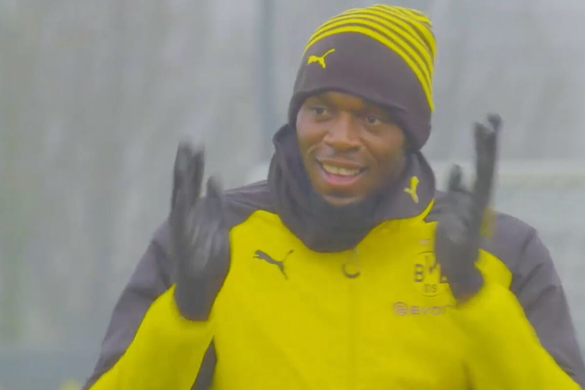 Usain Bolt Trains with Bundesliga Giants Borussia Dortmund | News 