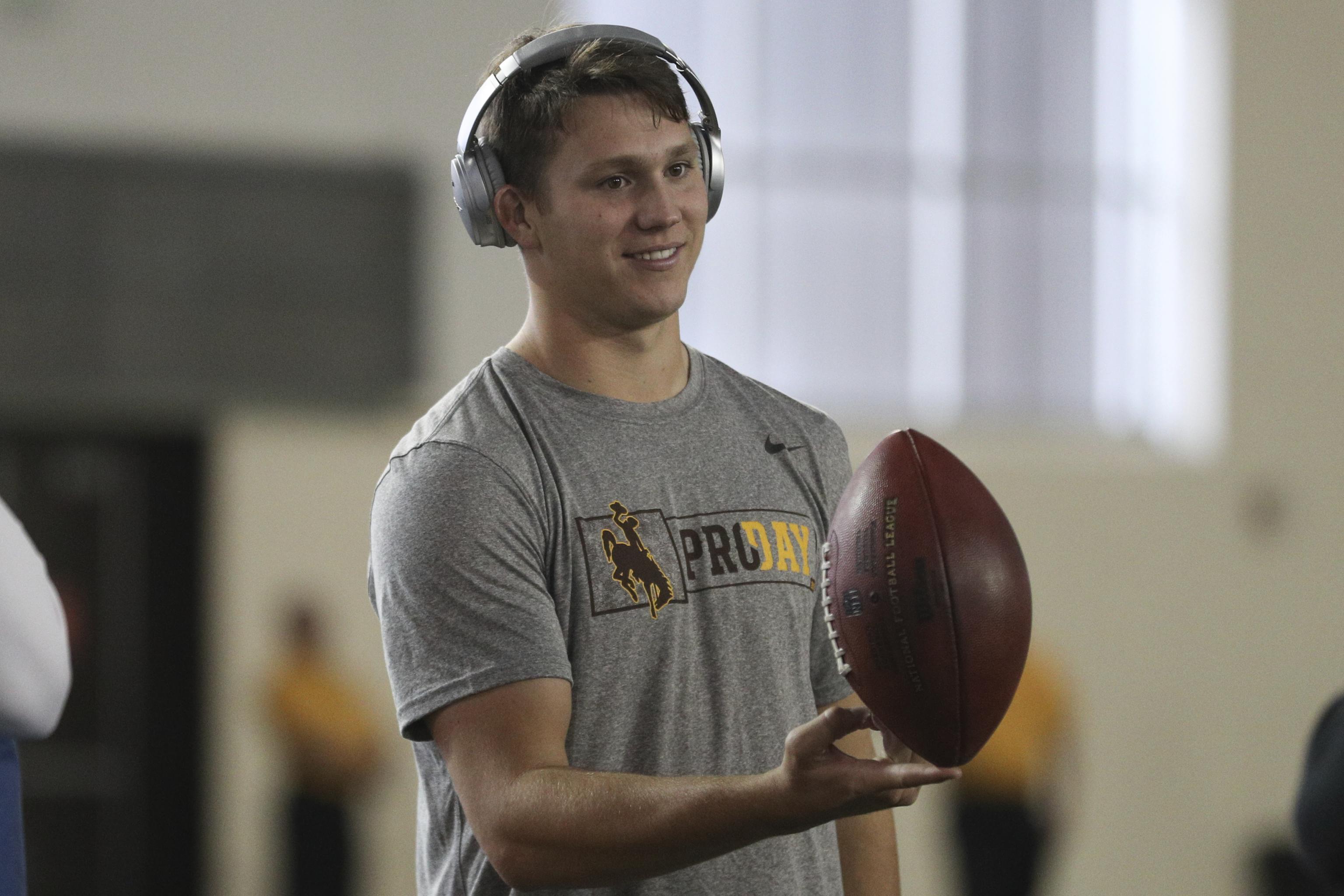 Josh Allen Shows off Wild Arm Strength at Wyoming Pro Day Ahead of NFL  Draft, News, Scores, Highlights, Stats, and Rumors