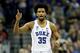 OMAHA, NE - MARCH 23: Marvin Bagley III #35 of the Duke Blue Devils reacts against the Syracuse Orange during the first half in the 2018 NCAA Men's Basketball Tournament Midwest Regional at CenturyLink Center on March 23, 2018 in Omaha, Nebraska. (Photo by Jamie Squire/Getty Images)