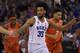 OMAHA, NE - MARCH 23: Marvin Bagley III #35 of the Duke Blue Devils reacts following a dunk against the Syracuse Orange during the 2018 NCAA Men's Basketball Tournament Midwest Regional at CenturyLink Center on March 23, 2018 in Omaha, Nebraska. (Photo by Lance King/Getty Images)