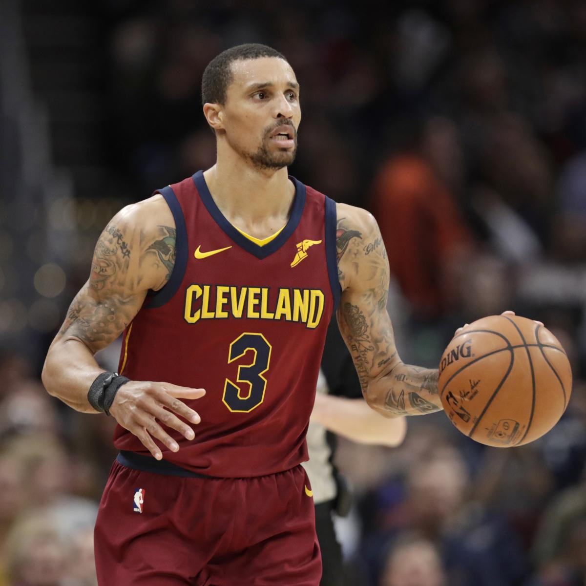 George Hill Suffers Ankle Injury, Ruled Out in Pelicans vs. Cavaliers Game | Bleacher ...