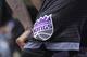 SACRAMENTO, CA - DECEMBER 31: A close up shot of the Sacramento Kings logo during the game against the Memphis Grizzlies on December 31, 2016 at Golden 1 Center in Sacramento, California. NOTE TO USER: User expressly acknowledges and agrees that, by downloading and or using this photograph, User is consenting to the terms and conditions of the Getty Images Agreement. Mandatory Copyright Notice: Copyright 2016 NBAE (Photo by Rocky Widner/NBAE via Getty Images)