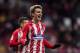 MADRID, SPAIN - FEBRUARY 28: Antoine Griezmann of Atletico de Madrid celebrates his fourth goal during the La Liga 2017-18 match between Atletico de Madrid and CD Leganes at Wanda Metropolitano on February 28 2018 in Madrid, Spain. (Photo by Power Sport Images/Getty Images)