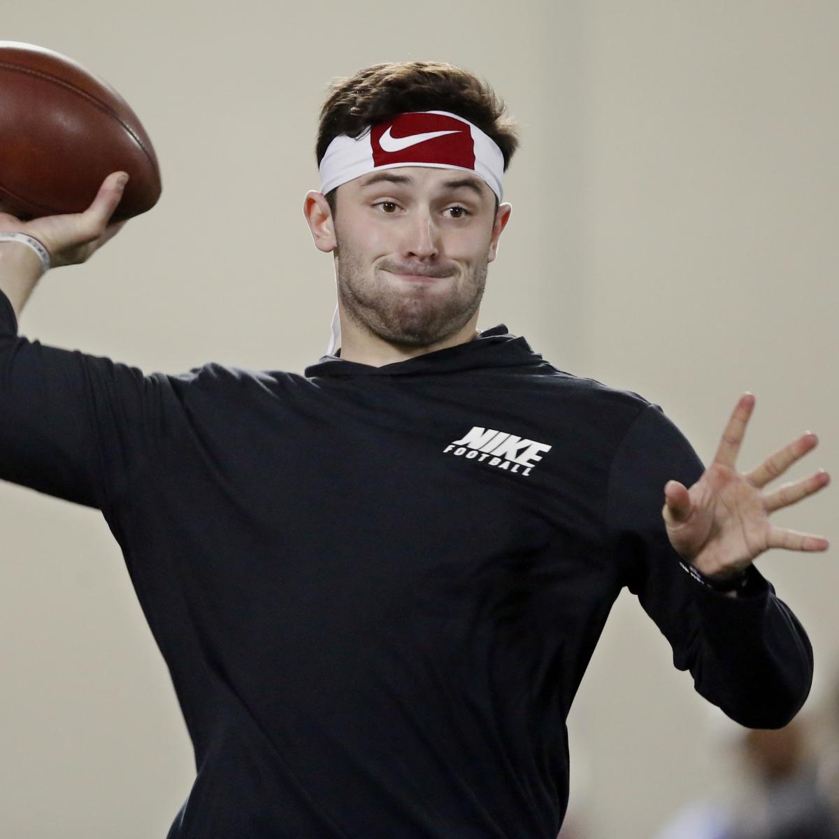 Browns Draft Rumors: Baker Mayfield Drawing 'Sincere Interest' After Workout ...
