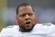 BUFFALO, NY - DECEMBER 17: Ndamukong Suh #93 of the Miami Dolphins during NFL game action against the Buffalo Bills at New Era Field on December 17, 2017 in Buffalo, New York. (Photo by Tom Szczerbowski/Getty Images)