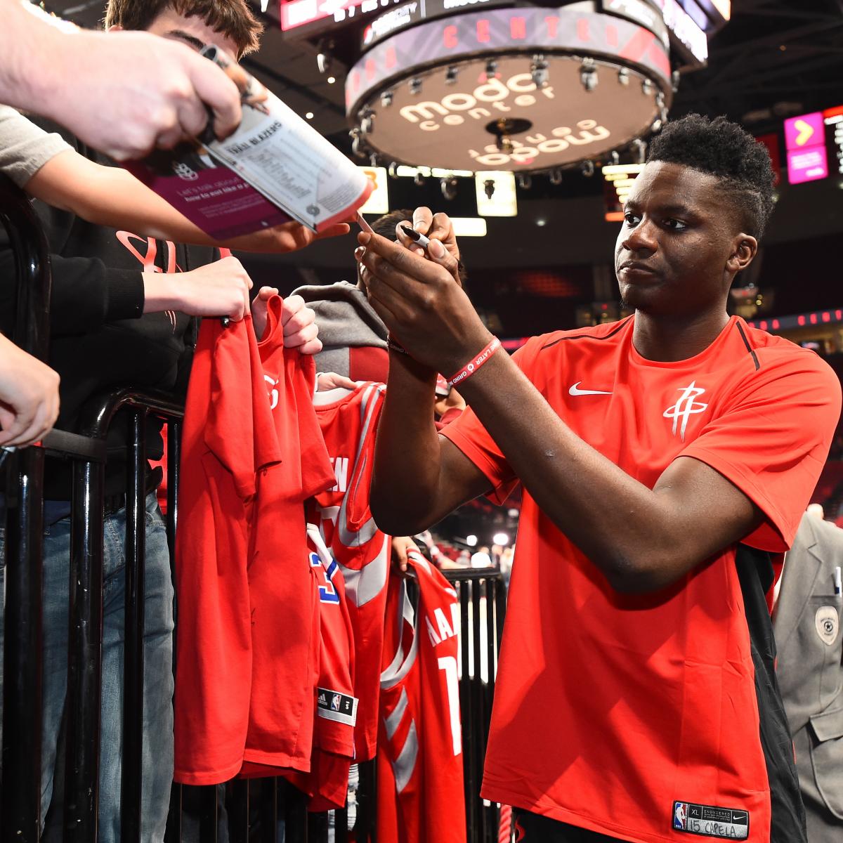 Clint Capela Is Living It Up in Houston | Bleacher Report | Latest News, Videos and ...