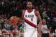 PORTLAND, OR - MARCH 17: Maurice Harkless #4 of the Portland Trail Blazers handles the ball during the game against the Detroit Pistons on March 17, 2018 at the Moda Center in Portland, Oregon. NOTE TO USER: User expressly acknowledges and agrees that, by downloading and or using this Photograph, user is consenting to the terms and conditions of the Getty Images License Agreement. Mandatory Copyright Notice: Copyright 2018 NBAE (Photo by Cameron Browne/NBAE via Getty Images)