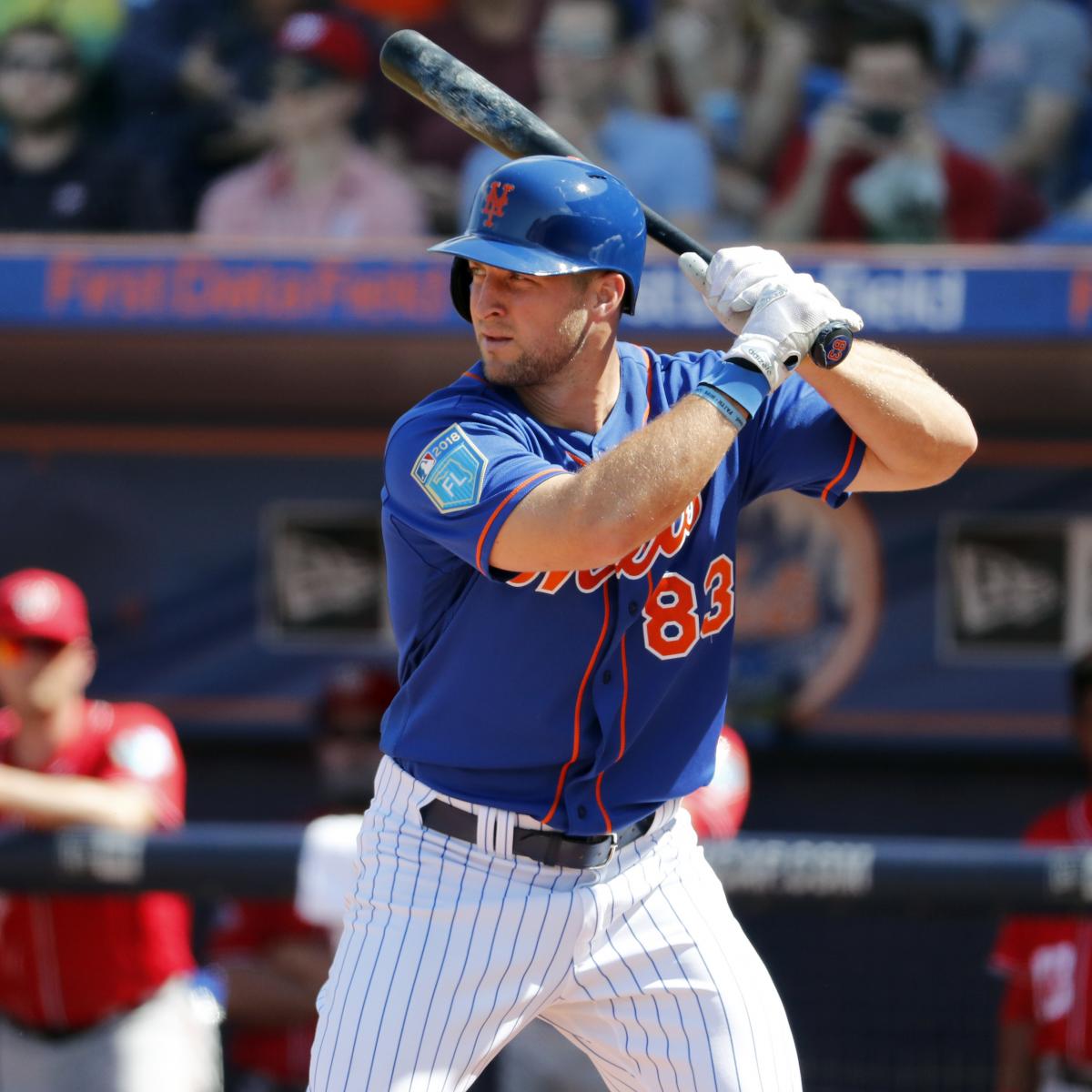 Tim Tebow to Start 2018 Season at Mets' Double-A Affiliate in ...