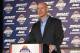 NEW YORK, MD - MARCH 07: Head coach Chris Mack of the Xavier Musketeers addresses the media after winning the coach of the year award before the first round of the Big East Men's Basketball Tournament at Madison Square Garden on March 7, 2018 in New York City. The Colonials won 72-56. Photo by Mitchell Layton/Getty Images)