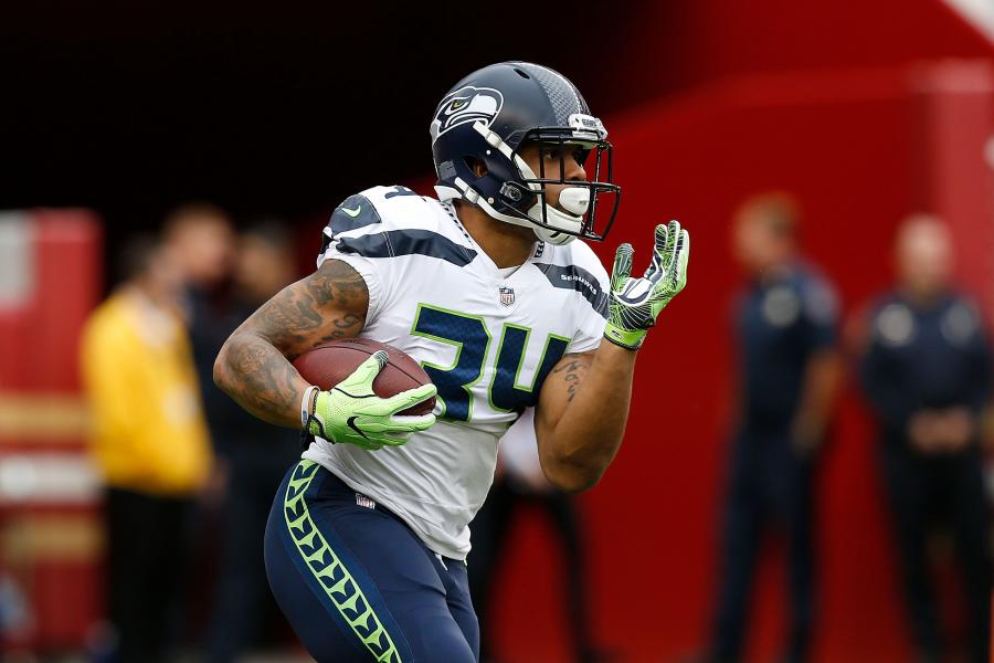 Seahawks free agent Thomas Rawls says hi to Panthers fans on Instagram