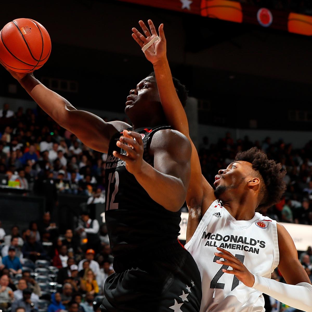 Zion Williamson drops jaws, wins dunk contest ahead of McDonald's  All-American game