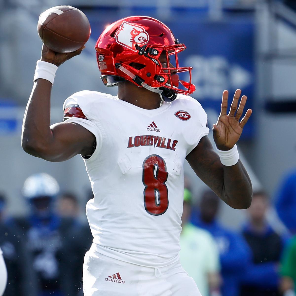 Lamar Jackson Opts Against Running Dash, Does QB Drills at Pro Day | News, Scores, Highlights, Stats, and Rumors | Bleacher Report