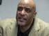 New baseball union head Tony Clark is interviewed at the organization's headquarters, in New York, Wednesday, Jan. 15, 2014. Clark says players won't agree to terminating contracts as part of discipline for drug violations. Clark took over as the union's executive director following the death of Michael Weiner in November. (AP Photo/Richard Drew)