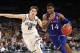 Malik Newman (14) and Collin Gillespie (2)