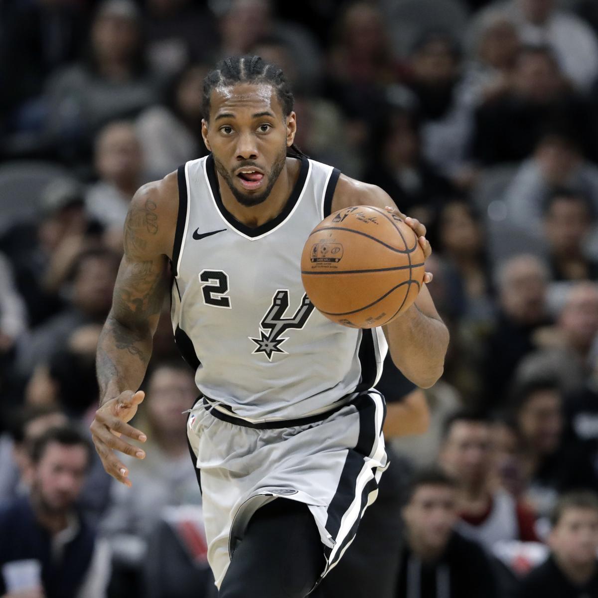 Kawhi Leonard Trade Rumors: 'Vultures Are Circling' to Make Deal for Spurs Star ...