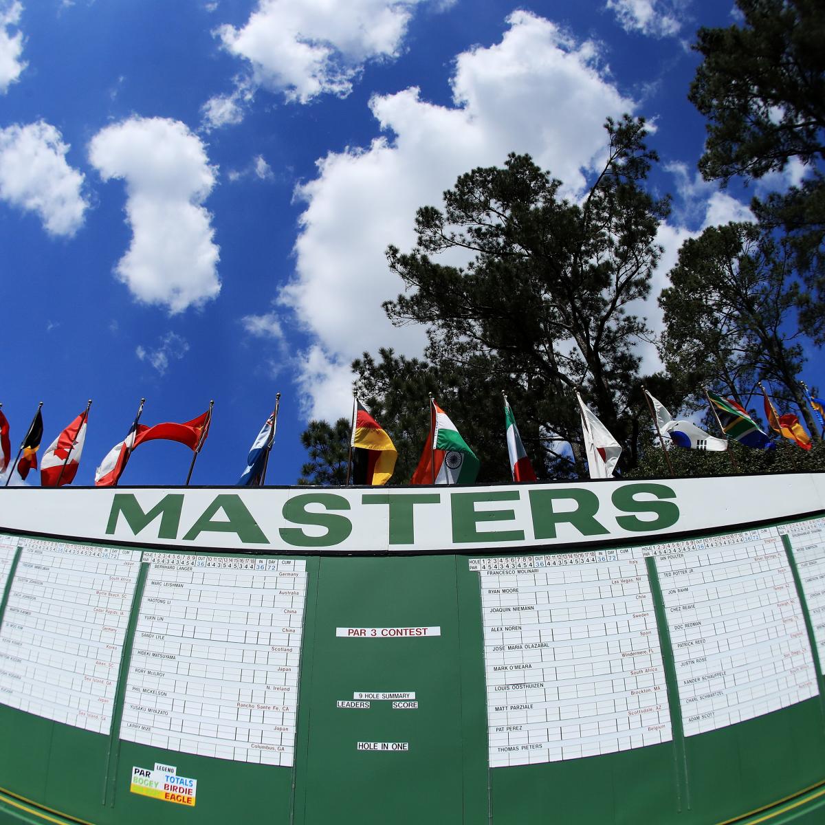 Masters 2018 Tee Times: Pairings and Predictions for Thursday | News ...