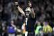 NEW ORLEANS, LA - JANUARY 07: Drew Brees #9 of the New Orleans Saints reacts after throwing a touchdown pass against the Carolina Panthers at the Mercedes-Benz Superdome on January 7, 2018 in New Orleans, Louisiana. (Photo by Chris Graythen/Getty Images)