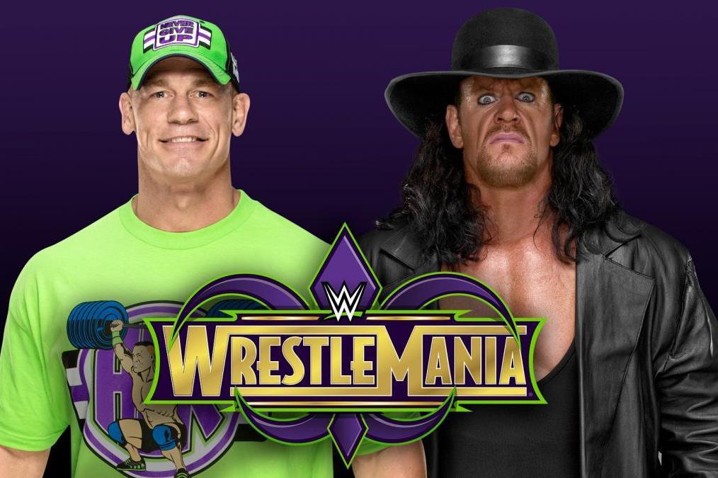 Wwe Wrestlemania 2018 John Cena Vs Undertaker And Matches With