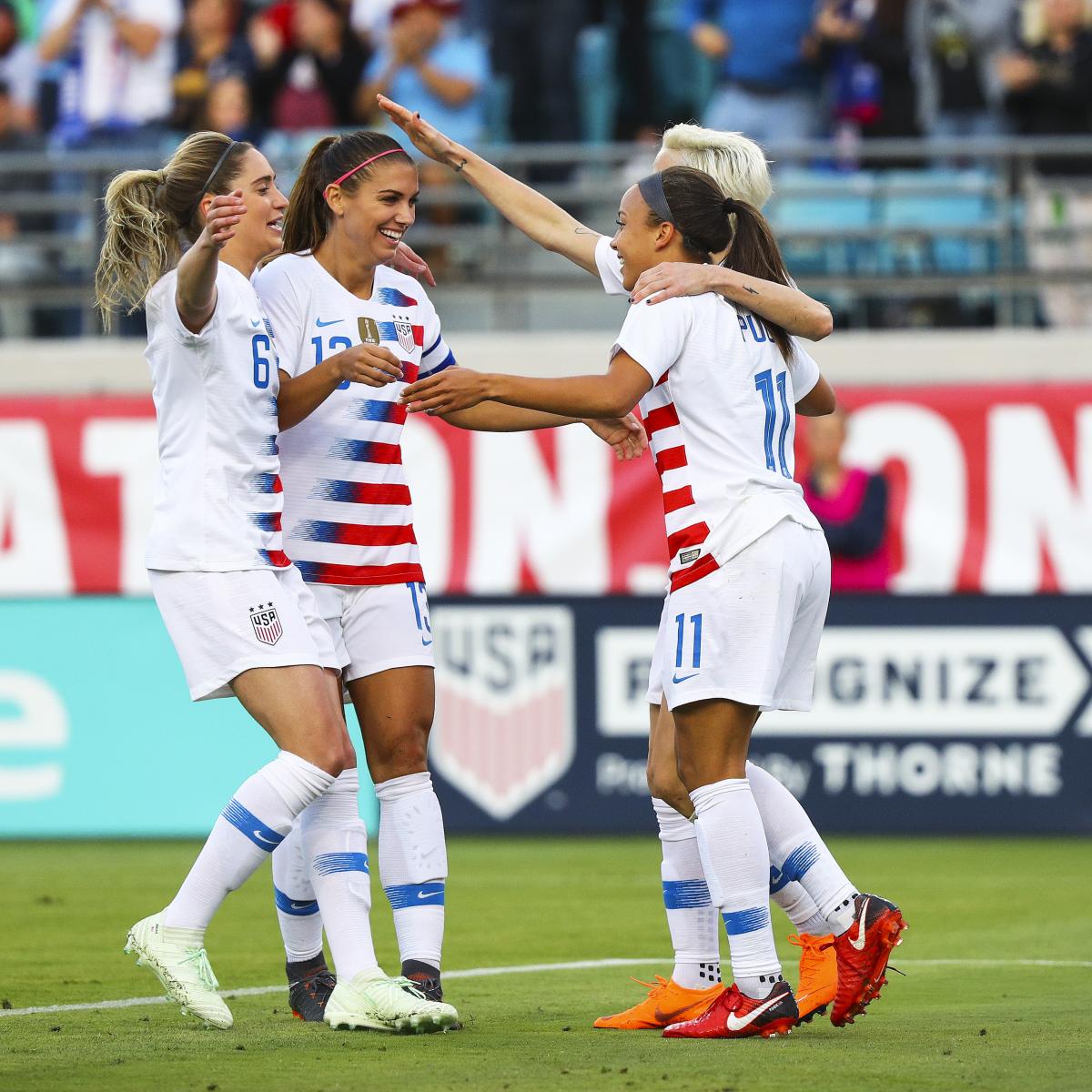 USA vs. Mexico: Date, Time, Live Stream for 2018 Women's Soccer