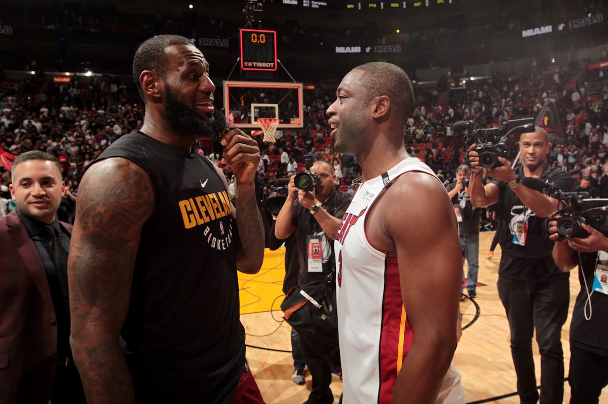 dwyane wade on lebron james