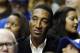 FILE - In this March 13, 2015, file photo, former NBA player Scottie Pippen watches the first half of an NCAA college basketball game in the quarter final round of the Southeastern Conference tournament between Kentucky and Florida, in Nashville, Tenn. A lawsuit has been dropped that alleged former Chicago Bulls star assaulted a man at a sushi restaurant in 2013. Pippen's attorney, Mark Geragos, said Saturday, Oct. 10, 2015, that a countersuit Pippen filed against Camran Shafighi is also being dropped. (AP Photo/Steve Helber, File)