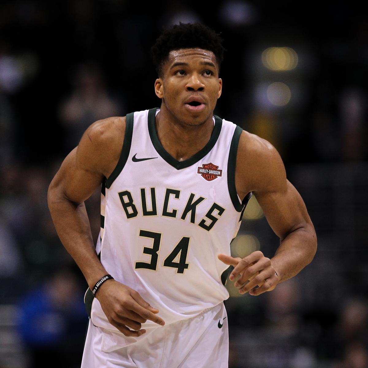 Giannis Antetokounmpo Ruled Out vs. Raptors After Suffering Concussion | Bleacher ...