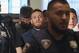 Irish Mixed Martial Arts fighter Conor McGregor leaves the Kings County (Brooklyn) Criminal Court on April 6, 2018 in New York.
Irish Mixed Martial Arts fighter Conor McGregor was charged with assault and criminal mischief by New York police on April 6, 2018 and was due to appear in court. The 29-year-old superstar reportedly surrendered at a Brooklyn police station late Thursday after allegedly attacking a shuttle bus loaded with fellow mixed martial arts fighters attending a New York media event at the Barclays Center stadium.Video footage showed McGregor hurling a dolly through a side window of the bus as it moved slowly in a parking lot at the stadium in Brooklyn.
/ AFP PHOTO / ANGELA WEISS (Photo credit should read ANGELA WEISS/AFP/Getty Images)