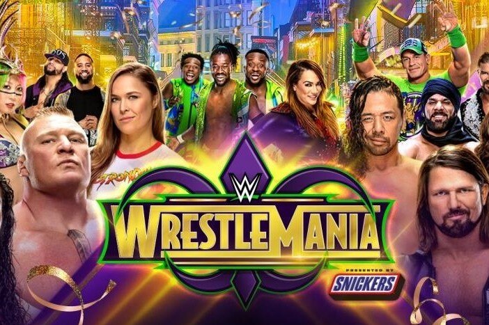 wrestlemania 34 matches