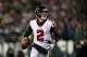 PHILADELPHIA, PA - JANUARY 13: Quarterback Matt Ryan #2 of the Atlanta Falcons looks to pass against the Philadelphia Eagles during the second quarter in the NFC Divisional Playoff game at Lincoln Financial Field on January 13, 2018 in Philadelphia, Pennsylvania. (Photo by Patrick Smith/Getty Images)