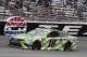 Kyle Busch (18) comes out of Turn 4 during a NASCAR Cup Series auto race in Fort Worth, Texas, Sunday, April 8, 2018. (AP Photo/Larry Papke)