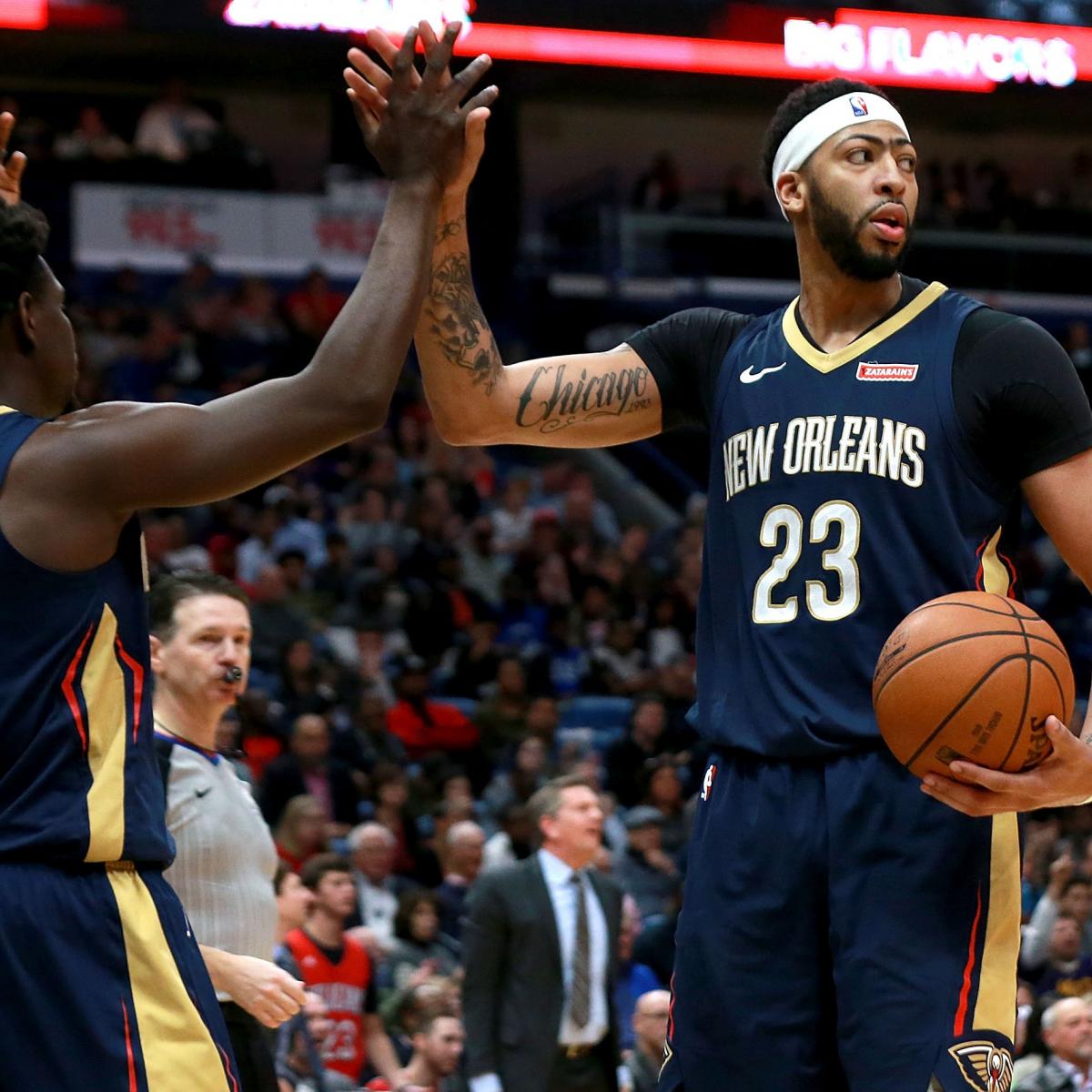 Anthony Davis, Pelicans Clinch Playoff Berth with Win vs. Clippers