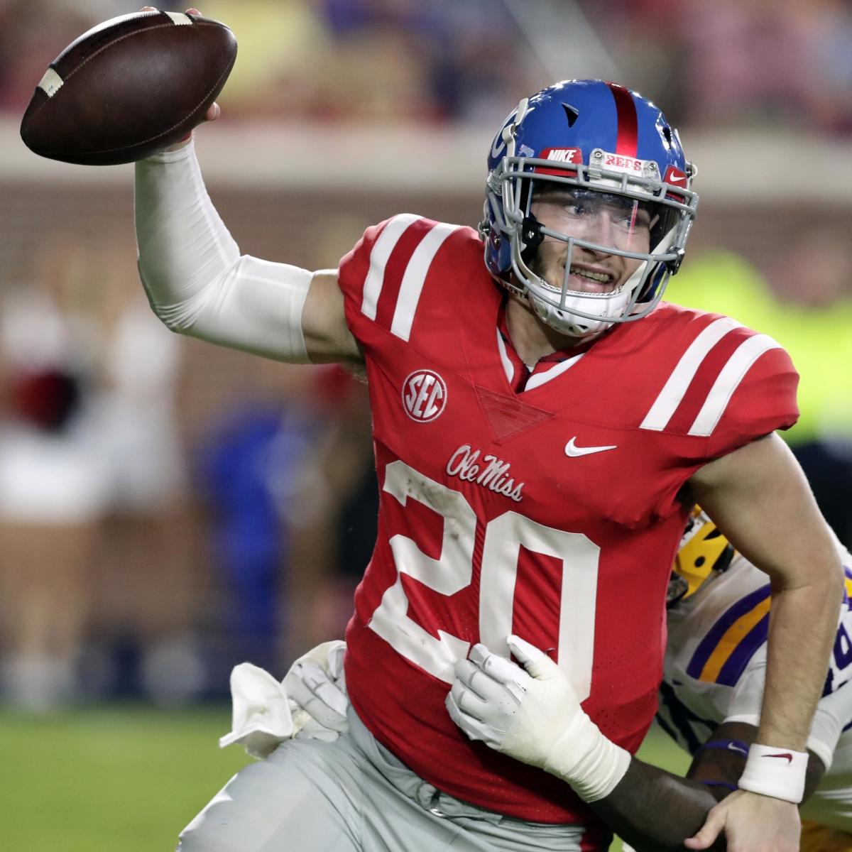 Why does Ole Miss QB Shea Patterson wear number 20 jersey? - The Oxford  Eagle