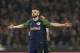 ROME, ITALY - APRIL 05: Valon Berisha of RB Salzburg celebrates after scoring the team's first goal from penalty spot during the UEFA Europa League quarter final leg one match between SS Lazio and RB Salzburg at Stadio Olimpico on April 5, 2018 in Rome, Italy. (Photo by Paolo Bruno/Getty Images)