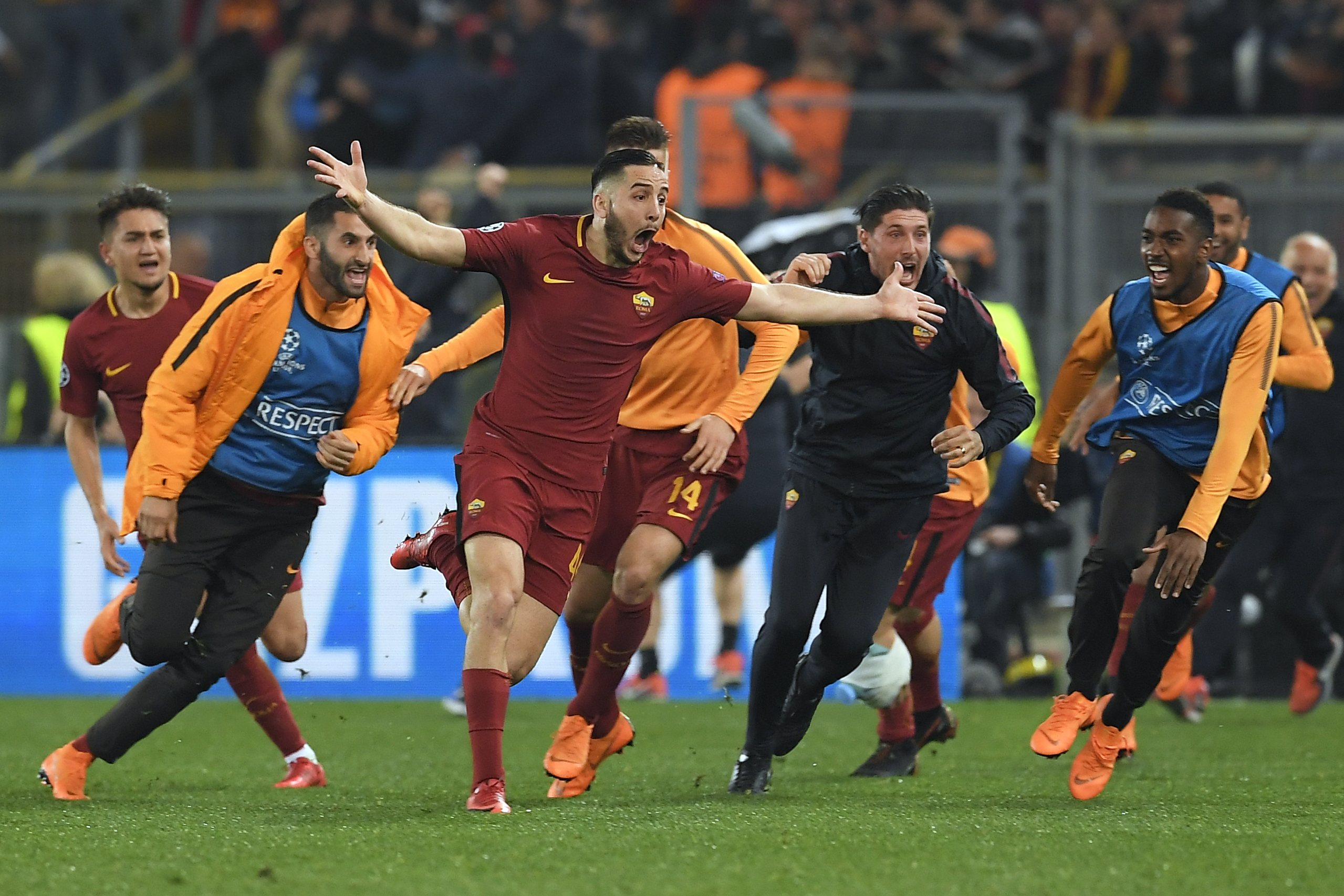 Image result for roma beats barcelona