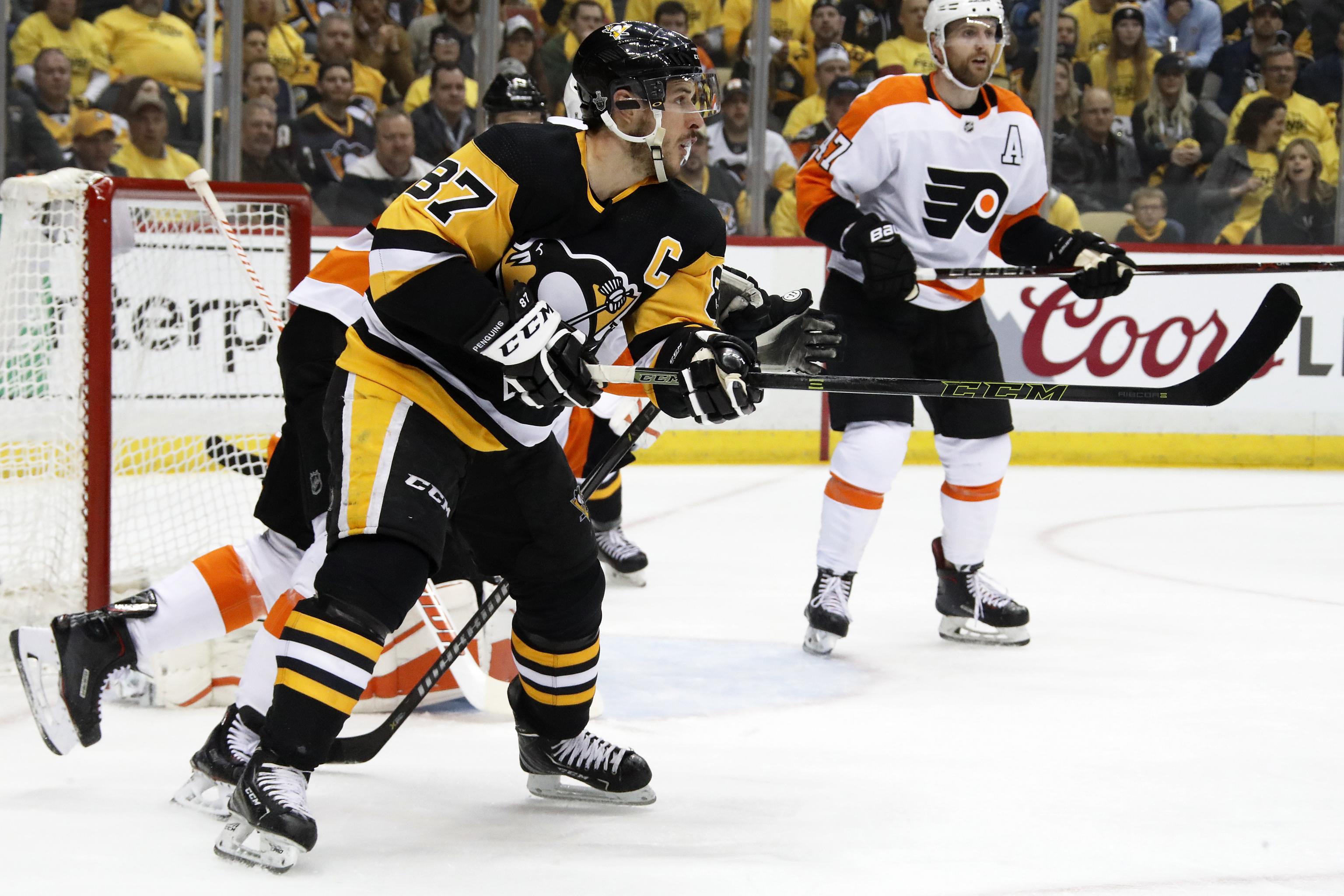 NHL Playoffs: Sidney Crosby notches hat trick vs Flyers - Sports