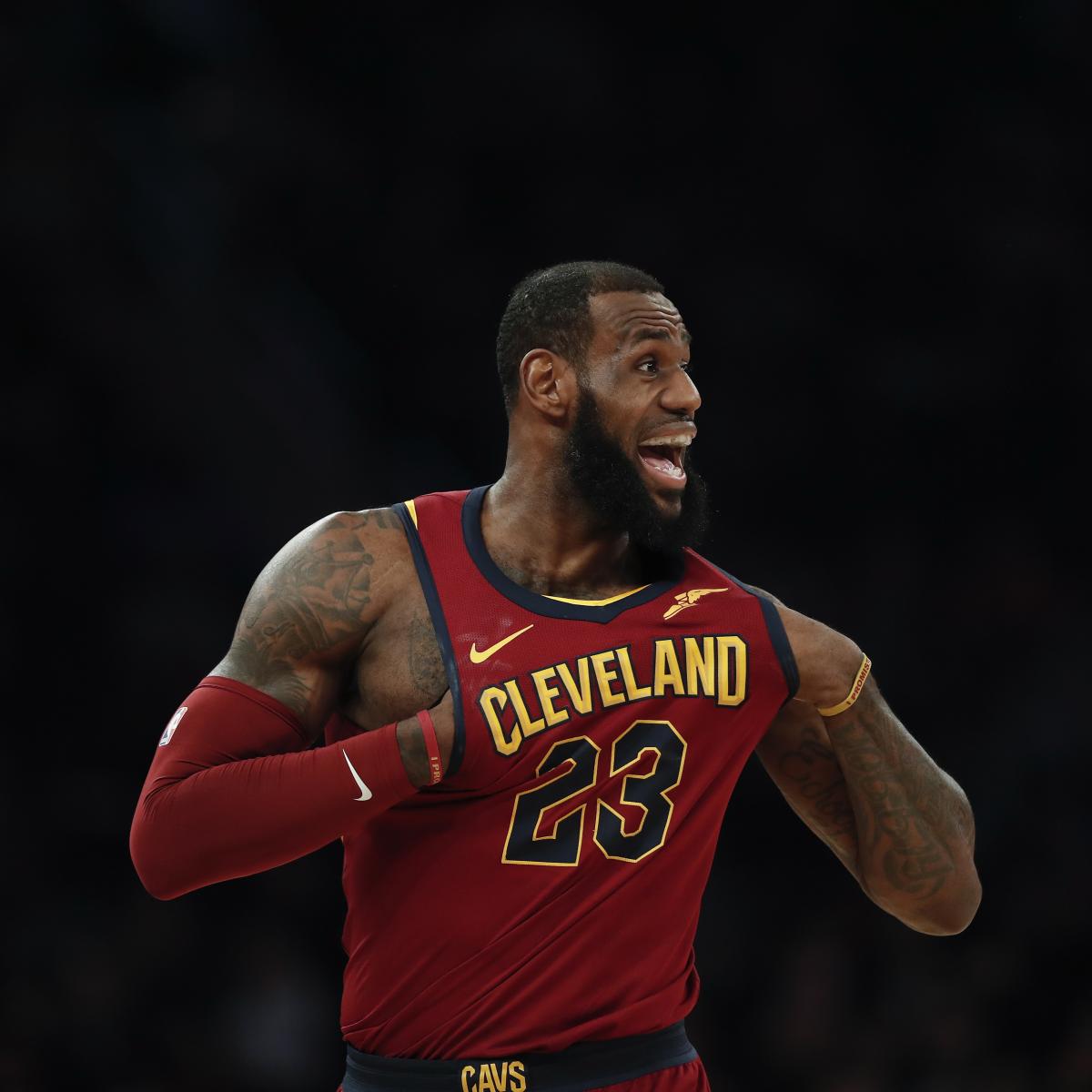LeBron James Becomes Oldest Player to Lead NBA in Total Minutes ...