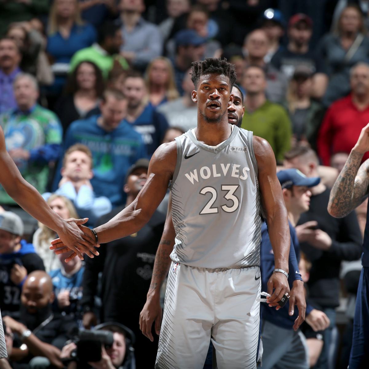 Jimmy Butler, Timberwolves Clinch Playoff Berth with Overtime Win vs