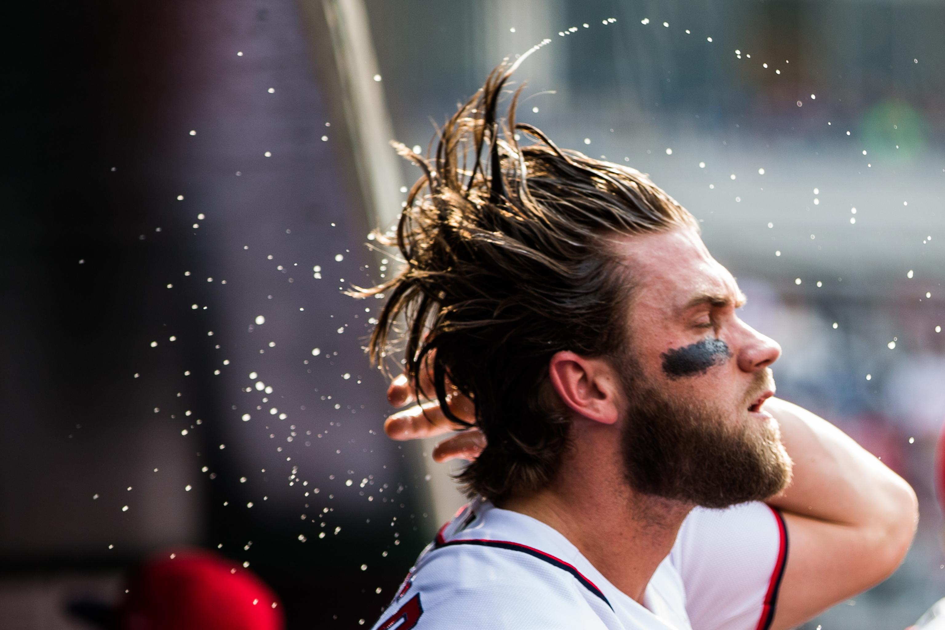 Bryce Harper Signs Hair, Beard Product Endorsement Deal with Blind
