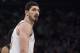 New York Knicks center Enes Kanter pauses on the court during the second half of an NBA basketball game against the Milwaukee Bucks, Tuesday, Feb. 6, 2018, at Madison Square Garden in New York. The Bucks won 103-89. (AP Photo/Mary Altaffer)