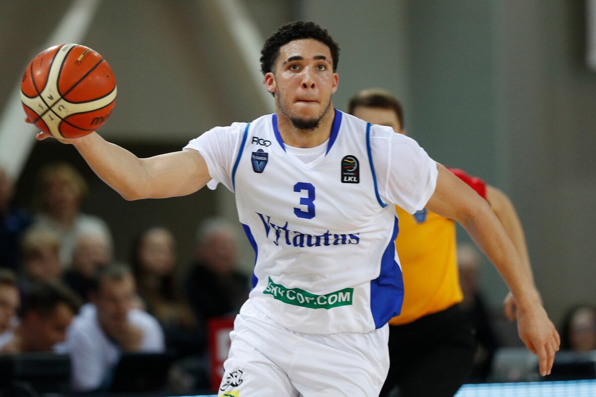 LiAngelo Ball Scouted by Lakers vs. Kedainiai Nevezis ...