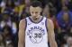 Golden State Warriors guard Stephen Curry (30) walks on the floor during the second half of the team's NBA basketball game against the Atlanta Hawks in Oakland, Calif., Friday, March 23, 2018. (AP Photo/Jeff Chiu)