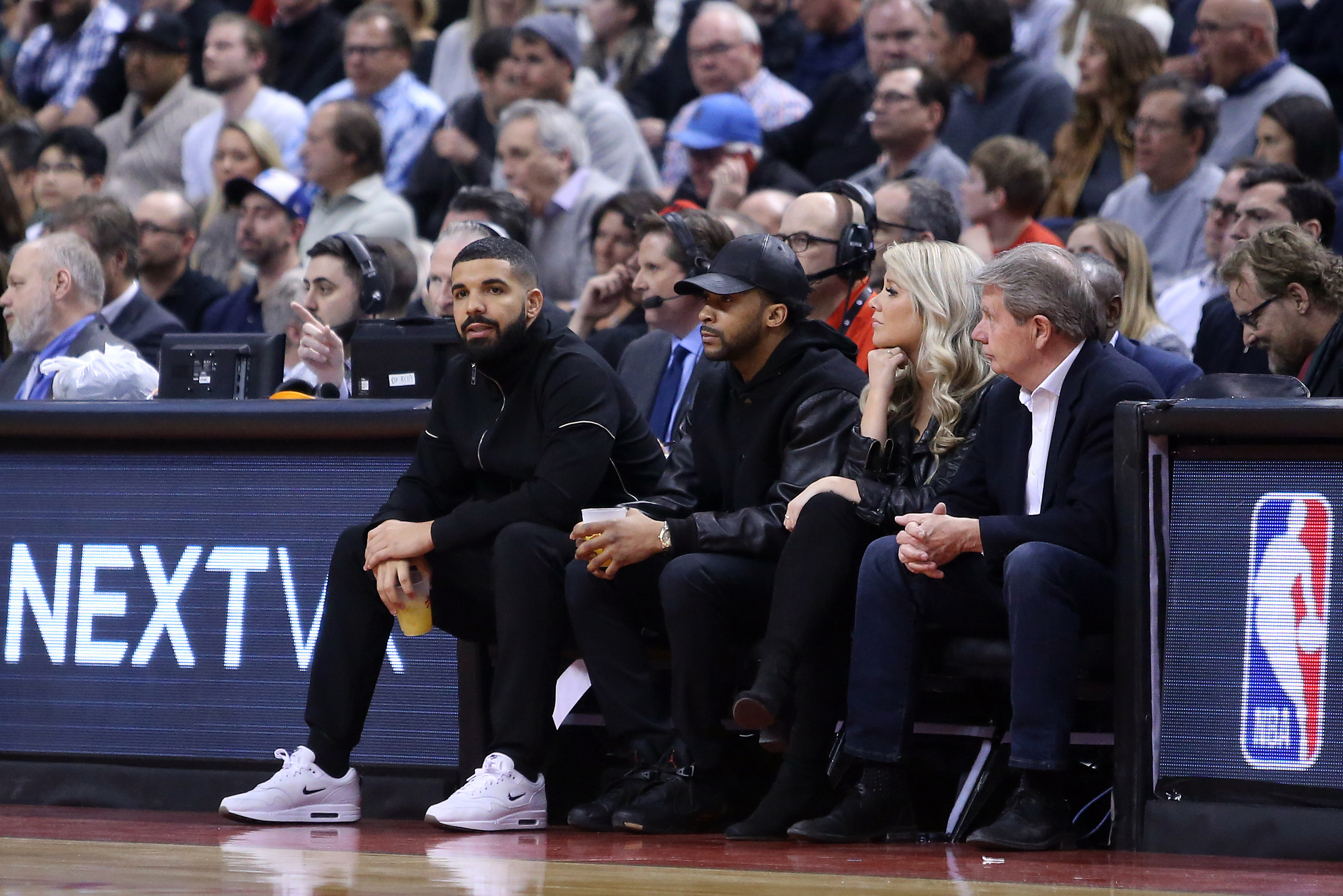 Drake wears Humboldt Broncos jersey to Raptors' playoff opener