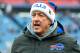 ORCHARD PARK, NY - DECEMBER 24: Hall of Fame quarterback Jim Kelly prior to the game between the Miami Dolphins and the Buffalo Bills at New Era Field on December 24, 2016 in Orchard Park, New York. The Miami Dolphins defeated the Buffalo Bills 34-31 in overtime. (Photo by Rich Barnes/Getty Images)