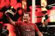 NEW YORK, NY - AUGUST 23: Jerry 'The King' Lawler addresses the audience at the WWE SummerSlam 2015 at Barclays Center of Brooklyn on August 23, 2015 in New York City. (Photo by JP Yim/Getty Images)