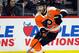 Claude Giroux will attempt to give the Flyers a 2-1 series lead over the Penguins.