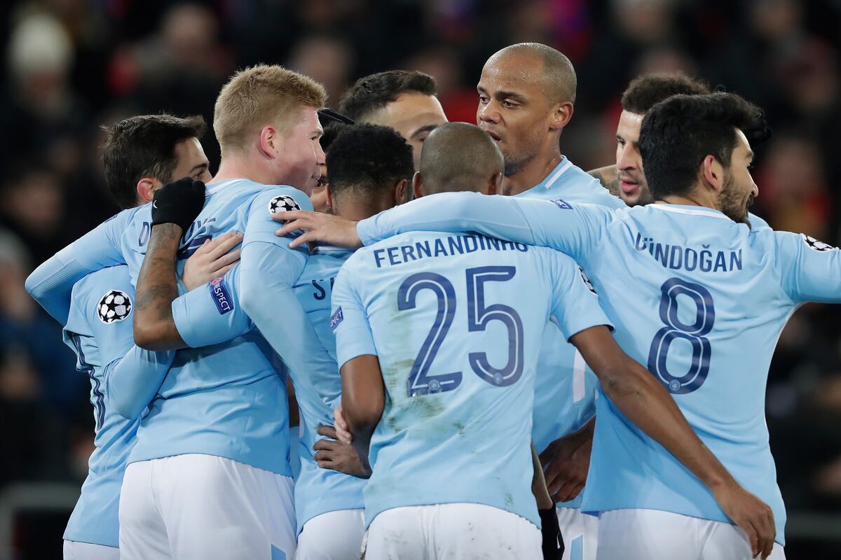 Manchester City Twitter Manchester City Players Celebrate on Twitter After Winning Premier